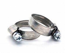 H32-50ECO42 Хомут червячный 32-50/9 W2 нержавеющая сталь 1Л 32-50-7 Н ГОСТ 28191-89