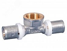 PF.542.040404 Тройник пресс 16x1/2' ВР