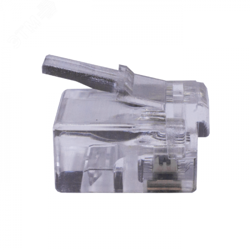 10-0228 Коннекторы 6P6C (Телефонные разъемы) (RJ-11) Уп. 100шт.