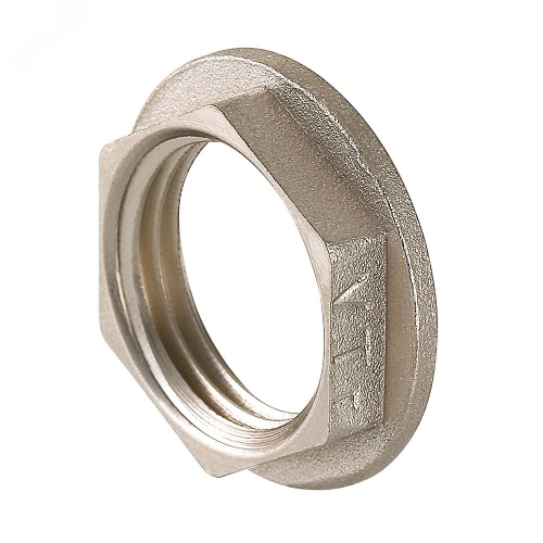 VTr.655.N.0004 Контргайка 1/2' с упором, никелированная VALTEC  S65510004