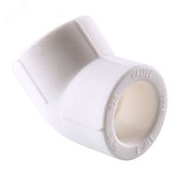 VTp.759.0.020 Угольник 20 мм 45 град., полипропиленовый PPR, белый VALTEC  PV7592000