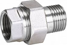 02588 Сгон разъемный ВН 1' прямой (американка), никелированный AQUALINK 