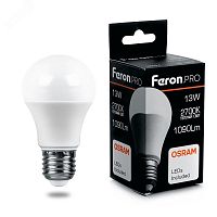 LB-1013 38032 Лампа светодиодная LED 13вт Е27 теплый .PRO