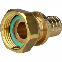 SFA-0019-002034 Переходник 20х3/4'ВР с накидной гайкой, аксиальный, латунь STOUT  RG008P0UDAUDC2