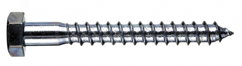 00001887 Шуруп DIN571 10х70 сантехнический, шестигранная головка