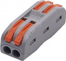LD222-422 Клемма монтажная для фазных проводников, 2 контактные группы, 39035