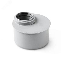 511050k Переход 110x50 короткий эксцентрический,          канализационный PRO AQUA 