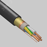 Кабель силовой ВВГЭнг(A)-LS 3х2.5(N.PE)-0.66 Конкорд 4899  