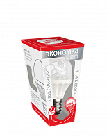 Eco_LED5wGL45E2745 Лампа светодиодная LED Шар GL45 5Вт Е27 230v 4500K 350лм 
