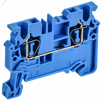 AF-CT40-00-K07-002 Клемма пружинная проходная CX2.5 BU 2.5кв.мм син. ARMAFIX IEK 