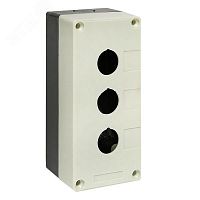 cpb-103-w Корпус КП 103 3 кнопки белый EKF 