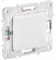 SK-PL10-K01 Заглушка с суппортом SKANDY SK-C01W арктич. бел. IEK 