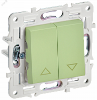 SK-V15-0-10-K06 Выключатель жалюзи SKANDY 10А SK-V12G мятный IEK 