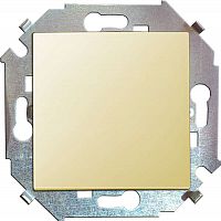 1591201-031 Переключатель проходной 1-кл. СП Simon 15 16А IP20 винтов. зажим механизм сл. кость Simon 