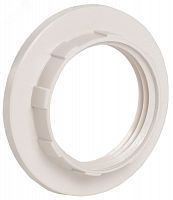 EKP20-01-02-K01 Кольцо к патрону E14 пластик бел. IEK 