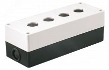 BKP10-4-K01 Корпус КП 104 4-м для кнопок бел. IEK 