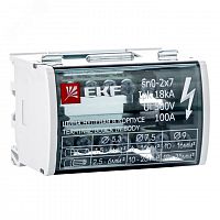 sn0-2x7 Шина нулевая в корпусе 2х7 EKF 