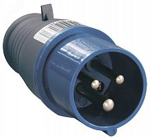 PSR01-016-3 Вилка эл. каб. 16А 2P+PE 16А 220В IP44 ССИ-013 IEK 