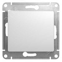 GSL000111 Выключатель 1-кл. СП Glossa 10А IP20 (сх. 1) 10AX механизм бел. SE 