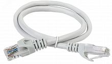 PC01-C5EU-1M Патч-корд кат.5E UTP 1м сер. ITK 