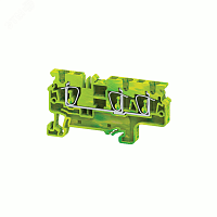 331828 Клемма заземляющая пружинная OptiClip CXG-2.5-TRIPLET-PE-I-(0.2-2.5)-PEN КЭАЗ 