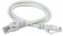 PC01-C6U-05M Патч-корд кат.6 UTP 0.5м сер. ITK 