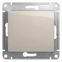GSL000911 Выключатель 1-кл. СП Glossa 10А IP20 (сх. 1) 10AX механизм молочн. SE 