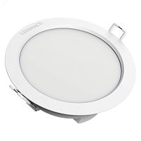 4058075644212 Светильник светодиодный Eco Class Downlight DL 865 WT 8Вт 6500К IP44 760лм ДВО даунлайт кругл. встраив. ультратонкий LEDVANCE 