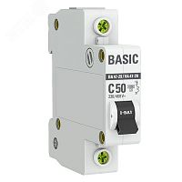 mcb4729-1-50C Выключатель автоматический модульный 1п C 50А 4.5кА ВА 47-29 Basic EKF 