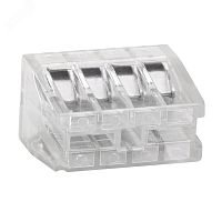 351065 Клемма строительно-монтажная OptiKit СМК 2273-248 (с пастой) 8 отверстий 0.5-2.5кв.мм КЭАЗ 