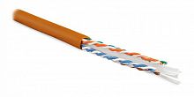47461 Кабель витая пара U/UTP кат.6 4х2х23AWG solid LSZH нг(А)-HF UUTP4-C6-S23-IN-LSZH-OR-305 оранж. (м) Hyperline 