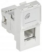 CKK-40D-RT1-K01 Розетка телефонная 1мод. RJ11 кат.3 механизм PRIMER IEK 