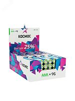 KOCLR03_96BOX Элемент питания алкалиновый AAA/LR03 (уп.96шт) КОСМОС 