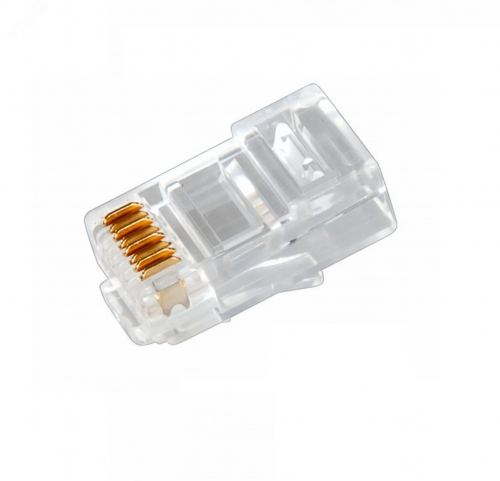 05-1031-4 Джек компьютерный RJ45 (8P8C) кат.6 Rexant 