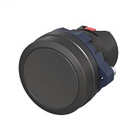 M22P-FMBLP Головка кнопки плоская без фиксации черн. DKC 