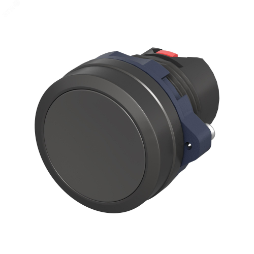 M22P-FMBLP Головка кнопки плоская без фиксации черн. DKC 