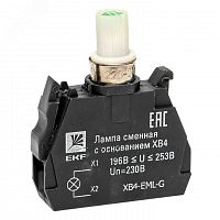 XB4-EML-G Лампа сменная с основанием XB4 зел. 230В PROxima EKF 
