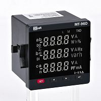 51404DEK Мультиметр цифровой МТ-72D 3ф вх. 600В 5А RS-485 72х72мм LED-дисплей DEKraft 