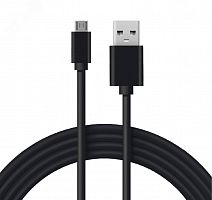 18-4268 Кабель USB (micro USB) длинный штекер 1М черн. REXANT 