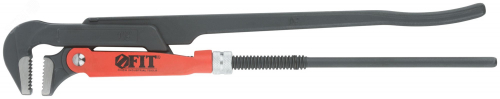 70372 Ключ трубный газовый 90гр (тип L) инстр.сталь 1.5дюйм (400мм) FIT 