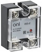 OSS-2-3-40-B Реле твердотельное OSS-2 40А 380В AC 3-32В DC ONI 