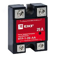rtp-1-25-aa Реле твердотельное однофазное RTP-25-AA PROxima EKF 