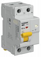 KA-DP10-1-063 Устройство защиты от дугового пробоя (УЗДП) 1P+N 63А KARAT IEK 
