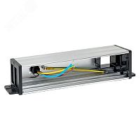 cl-vnbu-8-s Встраиваемый настольный розеточный блок для крепления под столом, 8 модулей, C-Line