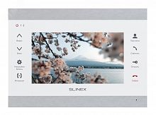 SLINEX SL-07МHD Silver+White Видеодомофон цветной SLINEX  ПО-00002223          