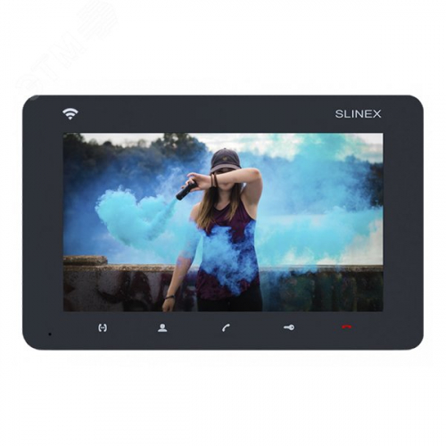 SM-07N Cloud Graphite Видеодомофон SLINEX  ПО-00004424