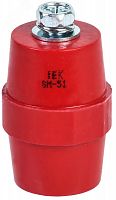 YIS11-51-15-B Изолятор SM51 (М8) силовой с болтом IEK 