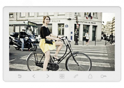 Amelie Slim (White) HD SE Монитор видеодомофона цветной 00-00244130