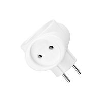 11-1064 Разветвитель 3-м 6А IP20 220В биметал. бел. Rexant 