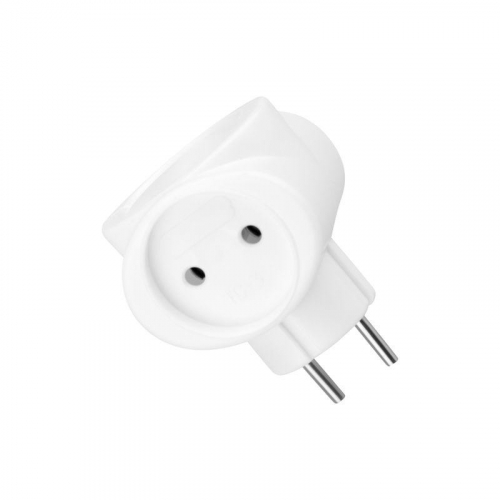 11-1064 Разветвитель 3-м 6А IP20 220В биметал. бел. Rexant 